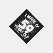 59 Jaar Oud Sarcastisch Meme Grappig 59e Verjaarda Servet (Hoek)