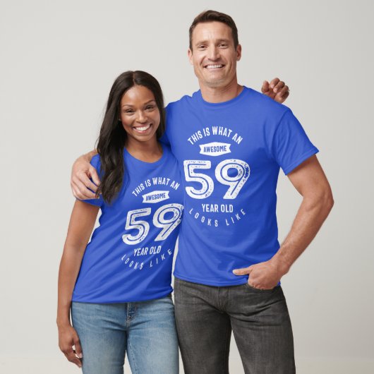 59 jaar oude cadeau | 59e verjaardag van cadeauide t-shirt