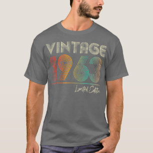 59 jaar oude Vintage 1963 59e verjaardag Gifts Wom T-shirt