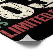 59 jaar oude Vintage 1963 59e verjaardag Poster (Hoek)