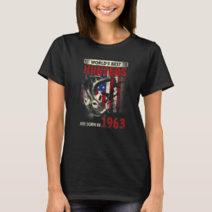 59-jarige baarmoeder geboren in 1963 59e verjaarda t-shirt