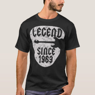 59-jarige gitarist geboren in 1963 59e verjaardag t-shirt