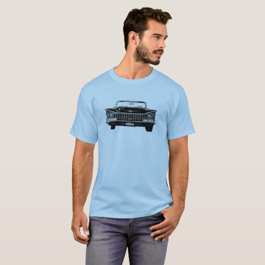 '59 Volledige frontale buik T-shirt (Voorkant volledig)