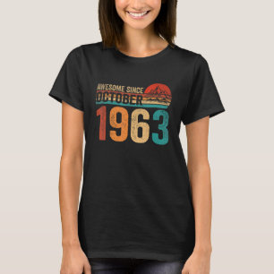 59 Years Old 59th Birthday Awesome Since October T-shirt