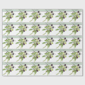 59e bruiloft Jubileum Olive Cadeaupapier (Vlak)