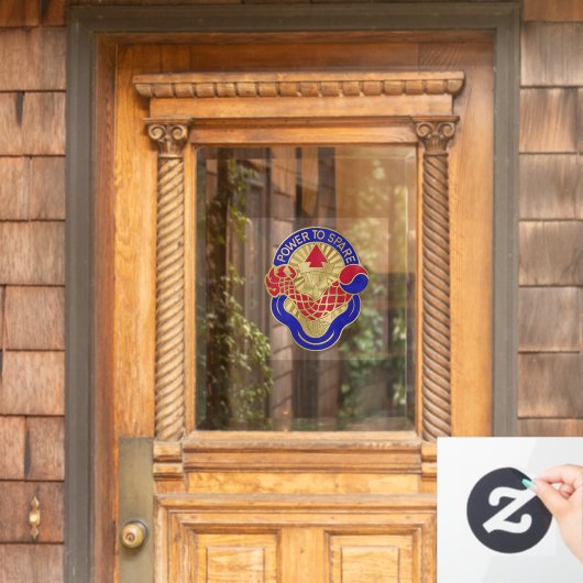 59e Ordnance Brigade Crest Raamsticker (Huis Deur)