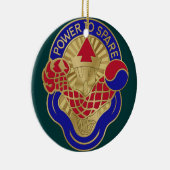 59e Ordnance Brigade Keramisch Ornament (Rechts)