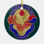 59e Ordnance Brigade Keramisch Ornament (Voorkant)