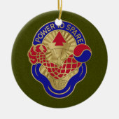 59e Ordnance Brigade-keramisch sieraad Keramisch Ornament (Voorkant)