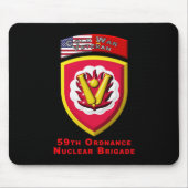 59e Ordnance Brigade "Koude Oorlog Nucleaire Deter Muismat (Voorkant)