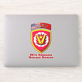 59e Ordnance Brigade "Koude Oorlog Nucleaire Deter Sticker