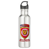59e Ordnance Brigade "Koude Oorlog Nucleaire Deter Waterfles (Voorkant)