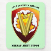 59e Ordnance Brigade Patch Muismat (Voorkant)