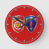 59e Ordnance Brigade Ronde Klok (Voorkant)