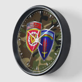 59e Ordnance Brigade wandklok (Hoek)