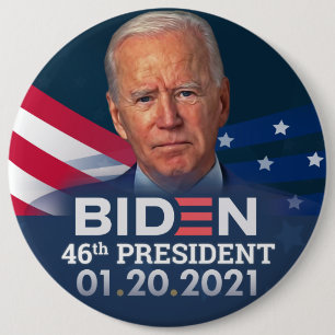 59e President Inauguration Day 2021 Button