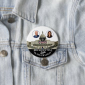 59e presidentiële inhuldiging: Covid Capitol Ronde Button 7,6 Cm (In situ)