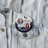 59e presidentiële instelling jan. 20, 2021 ronde button 7,6 cm (In situ)