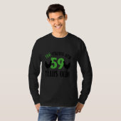 59e verjaardag 59 jaar oude kip t-shirt (Voorkant volledig)