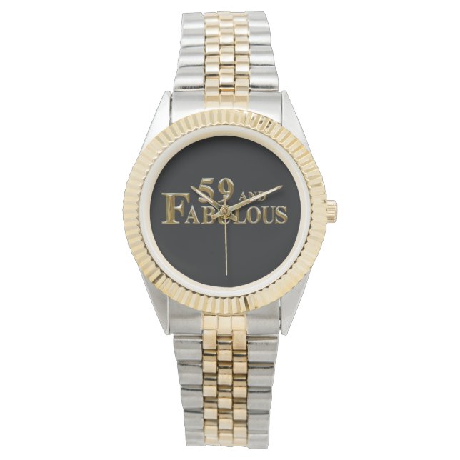 59e verjaardag horloge (Voorkant)