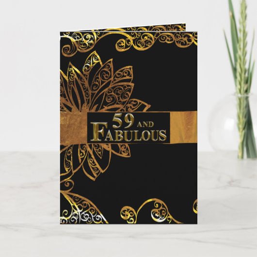 59e verjaardag kaart (Voorkant)