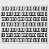 59e verjaardag Odometer Cadeaupapier (Vlak)