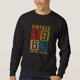 59e verjaardag Vintage 1963 geboren in 1963 59 jaa Trui