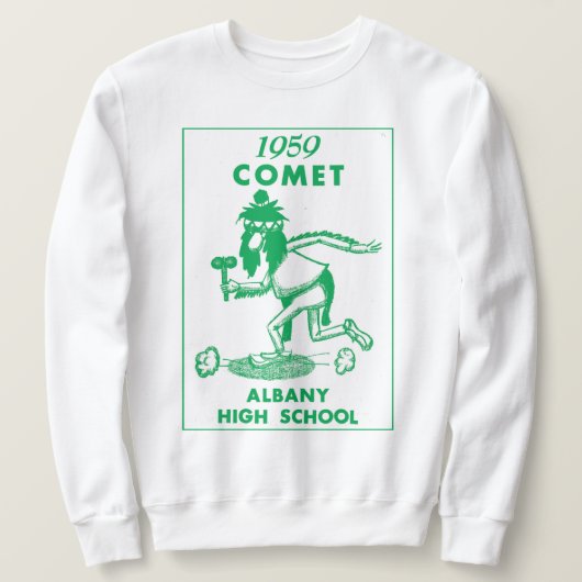 59er Comet Albany High School Hvywt Sweatshirt (Design voorkant)
