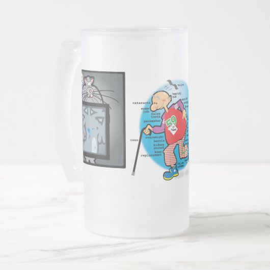 ’59er in ruste? Niet mij Matglas Bierpul (Voorkant links)