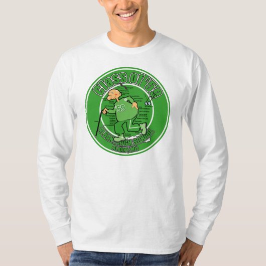 59ers 50ste jaar reünie T-shirt (Voorkant)