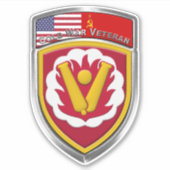 59ste Ordetroepen Brigade Sticker (Voorkant)
