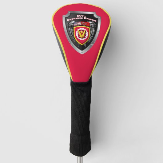 59ste Ordnance Brigade Golfheadcover (Voorkant)