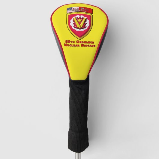59ste Ordnance Brigade Golfheadcover (Voorkant)