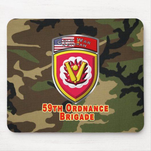 59ste Ordnance Brigade  Muismat (Voorkant)