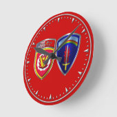59ste Ordnance Brigade Ronde Klok (Hoek)