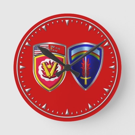 59ste Ordnance Brigade Ronde Klok (Voorkant)