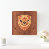 59th Ordnance Brigade Patch- pine wood inlay Vierkante Klok (Huis)