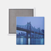 59th Street Bridge, New York, Verenigde Staten Magneet (Voorkant / Achterkant)