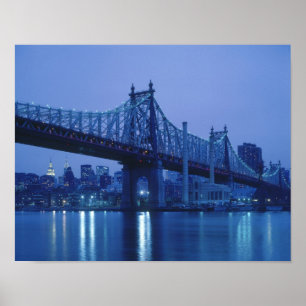 59th Street Bridge, New York, Verenigde Staten Poster