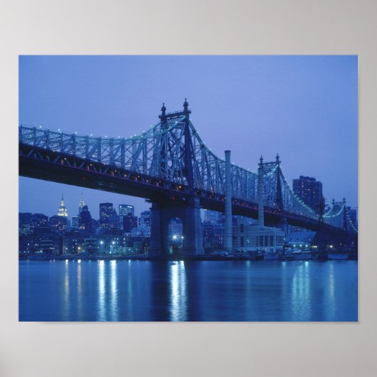 59th Street Bridge, New York, Verenigde Staten Poster (Voorkant)