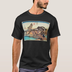 5. 保 ヶ 宿, 広 重 Hodogaya-juku, Hiroshige, Ukiyo-e T-shirt