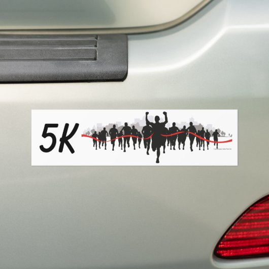 5.000 Bumpersticker (Op auto)