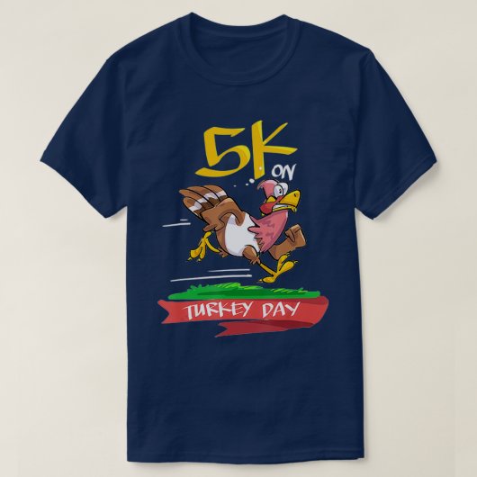 5.000 euro voor de Thanksgiving van Turkije op de  T-shirt (Design voorkant)