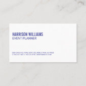 5.000 marathon aan de gang | Geschiktheidsgebeurte Visitekaartje (Achterkant)