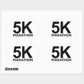 5.000 Marathon Ovale Sticker (Vel)