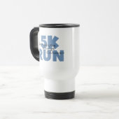 5.000 run Blue Reisbeker (Voorkant links)