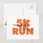 5.000 Sinaasappel uitvoeren Briefkaart (Voorkant / Achterkant)