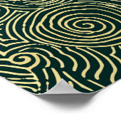 5.000 traditionele Chinese ontwerp-achtergrondwand Poster (Hoek)