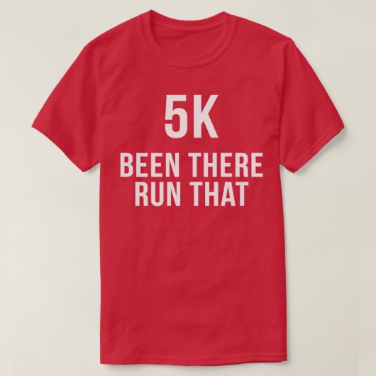 5.000 zijn er die lopen t-shirt (Design voorkant)