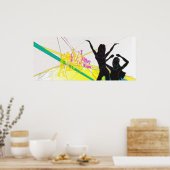 5.00 UUR LICHTEN EST POSTER (Keuken)